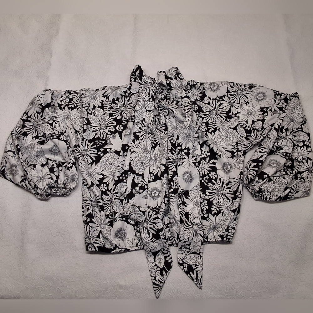 I-N-C International Concepts /Tops / Color Ful Womens Blouse Size L - Picture 7 of 15